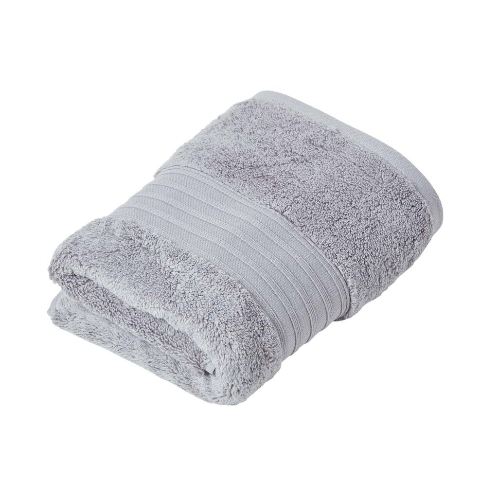 HOMESCAPES Полотенце Zero-Twist из 100% хлопка Supima 550г/м² 50х90см - серый
HOMESCAPES Полотенце Zero-Twist из 100% хлопка Supima 550г/м² 50х90см - серый