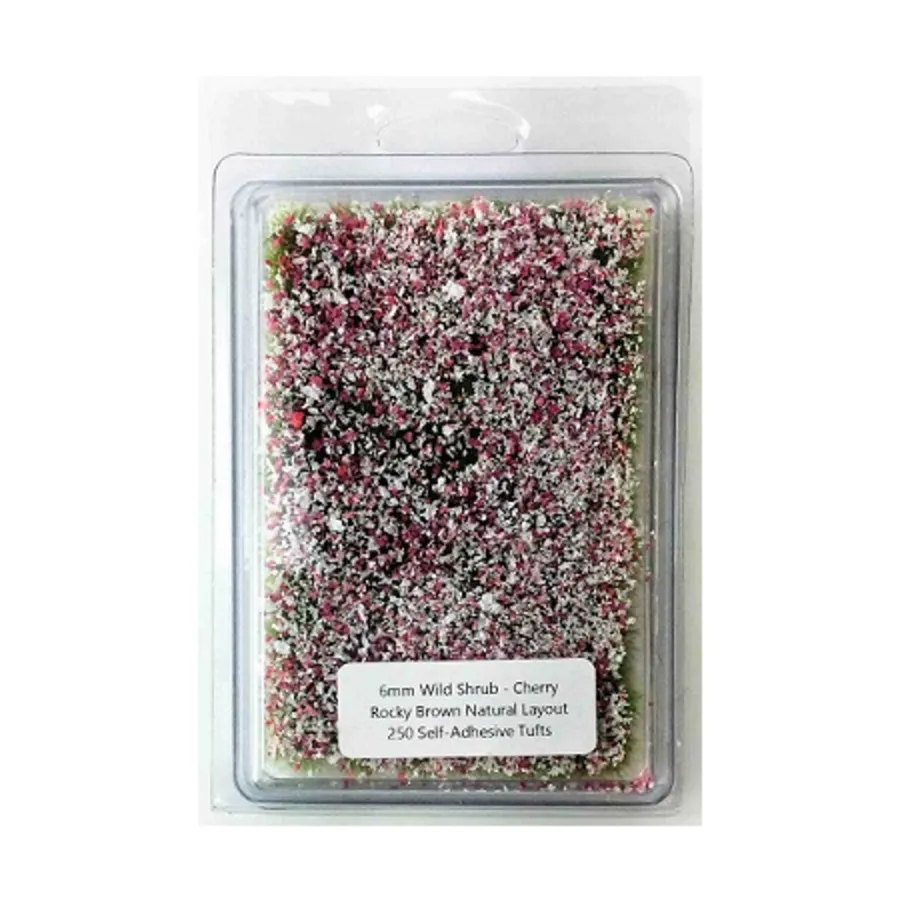 Дикий кустарник Вишневый цвет Rocky Brown – Естественный макет, Standard Self-Adhesive Tufts (6mm)
Дикий кустарник Вишневый цвет Rocky Brown – Естественный макет, Standard Self-Adhesive Tufts (6mm)
