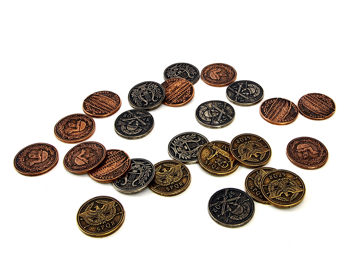 Набор из 24 римских металлических монет RGFK
Набор из 24 римских металлических монет RGFK