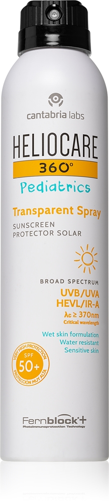360° педиатрический прозрачный спрей защитный спрей для детей spf 50+ Heliocare, 200 мл
360° педиатрический прозрачный спрей защитный спрей для детей spf 50+ Heliocare, 200 мл
