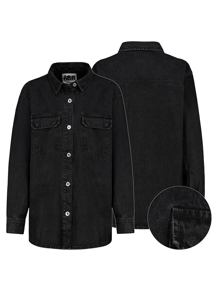 Sublevel Черная джинсовая рубашка
Sublevel Черная джинсовая рубашка