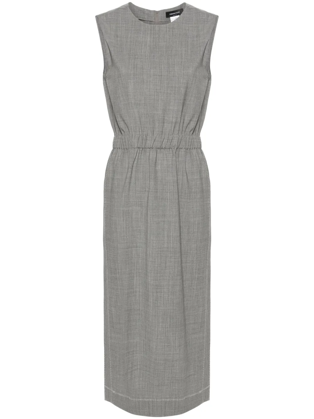 Платье миди с контрастной строчкой Fabiana Filippi, серый
Платье миди с контрастной строчкой Fabiana Filippi, серый