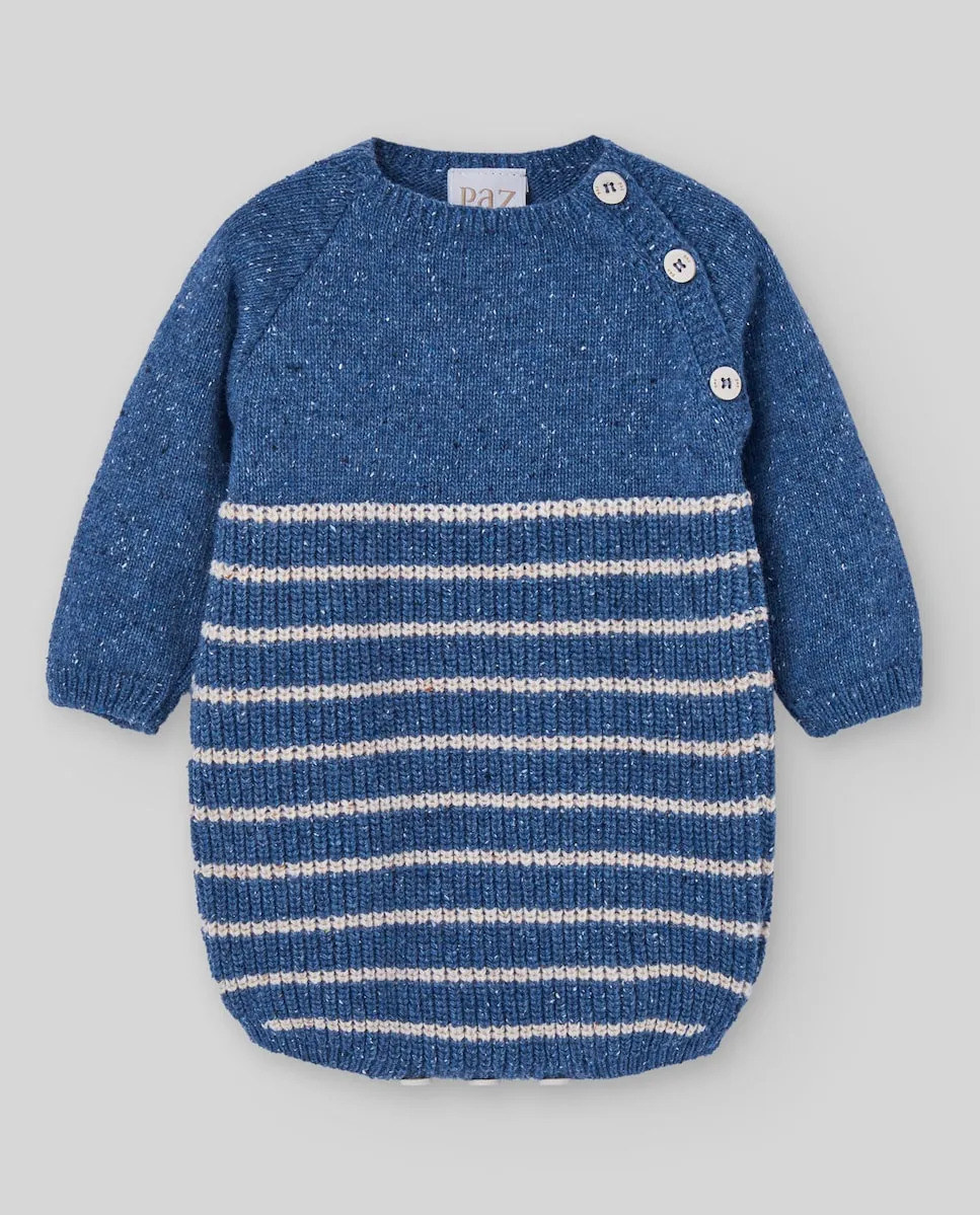 Вязаный детский комбинезон коллекции Nogal PAZ Rodríguez, темно-синий
Вязаный детский комбинезон коллекции Nogal PAZ Rodríguez, темно-синий