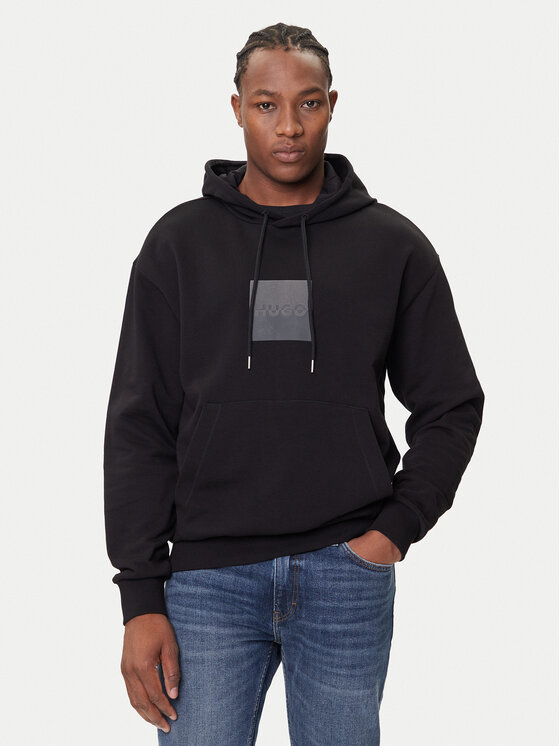 Свитшот relaxed fit Duspliter 50542787 Hugo, чёрный 
Свитшот relaxed fit Duspliter 50542787 Hugo, чёрный