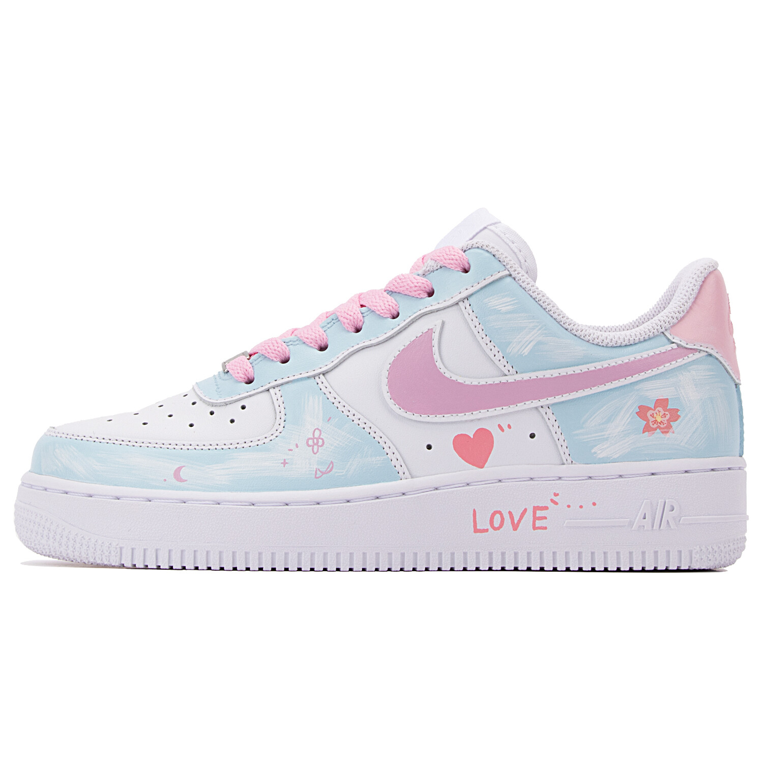 Кроссовки для скейтбординга Air Force 1 женские с низким верхом розовый/розовый Nike, синий/розовый
Кроссовки для скейтбординга Air Force 1 женские с низким верхом розовый/розовый Nike, синий/розовый