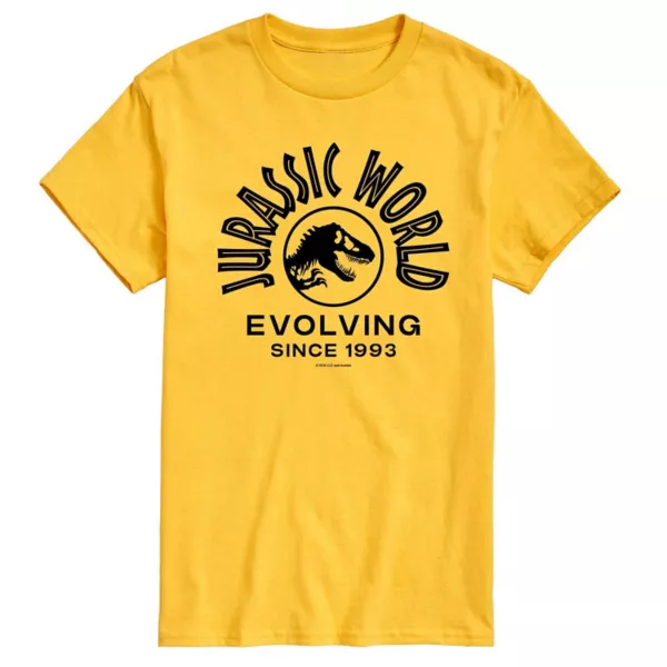 Мужская футболка с принтом «Мир Юрского периода» Licensed Character, желтый
Мужская футболка с принтом «Мир Юрского периода» Licensed Character, желтый