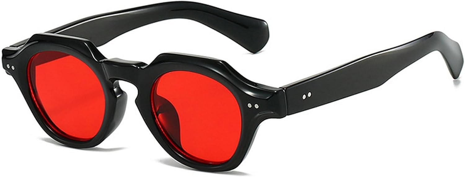 Модные солнцезащитные очки в форме маленького многоугольника и квадрата для женщин, ретро-очки с заклепками, солнцезащитные очки UV400 для мужчин, красные и синие солнцезащитные очки mincl, Red
Модные солнцезащитные очки в форме маленького многоугольника и квадрата для женщин, ретро-очки с заклепками, солнцезащитные очки UV400 для мужчин, красные и синие солнцезащитные очки mincl, Red