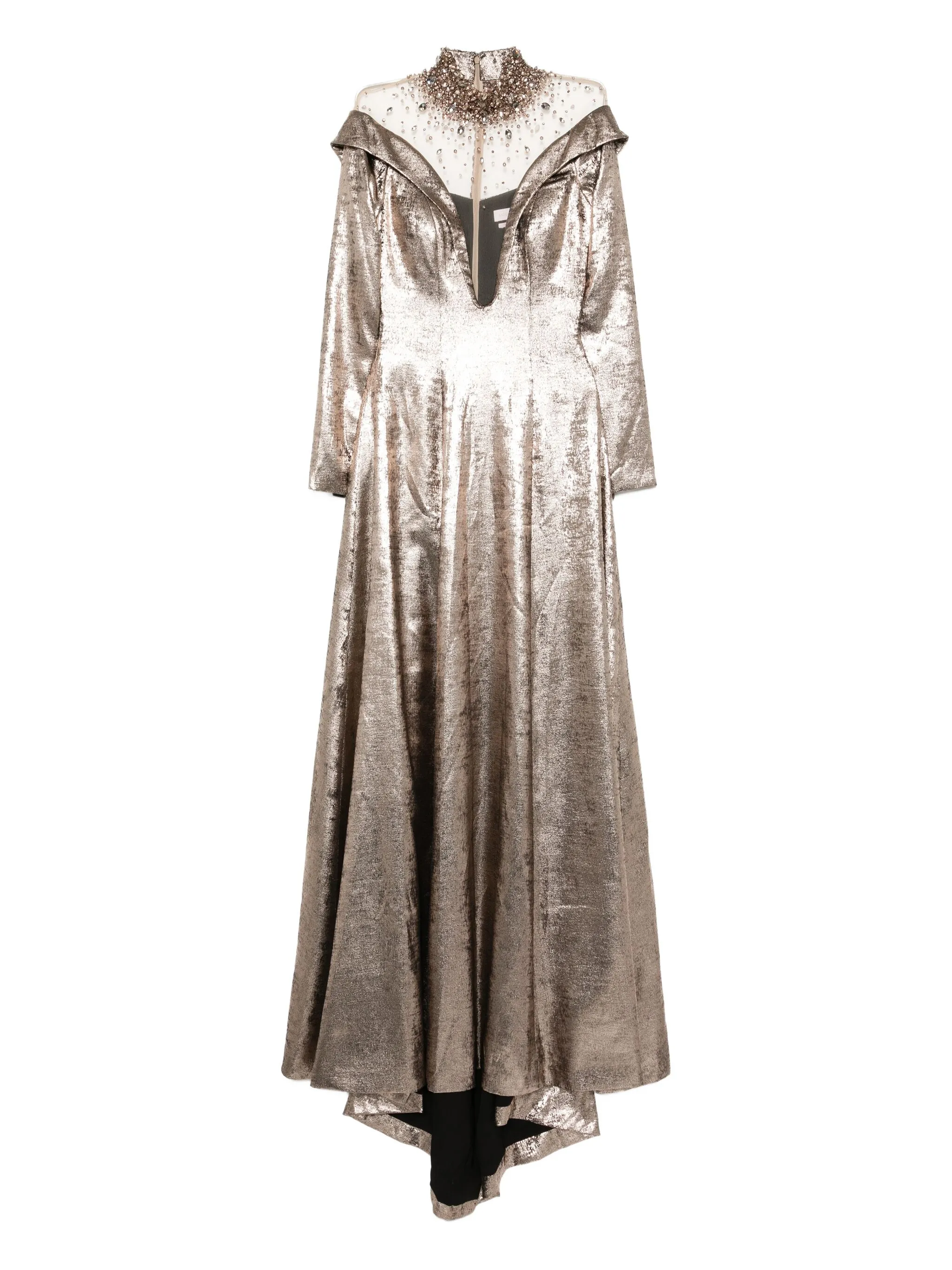 Платье макси с кристаллами Saiid Kobeisy, металлик
Платье макси с кристаллами Saiid Kobeisy, металлик