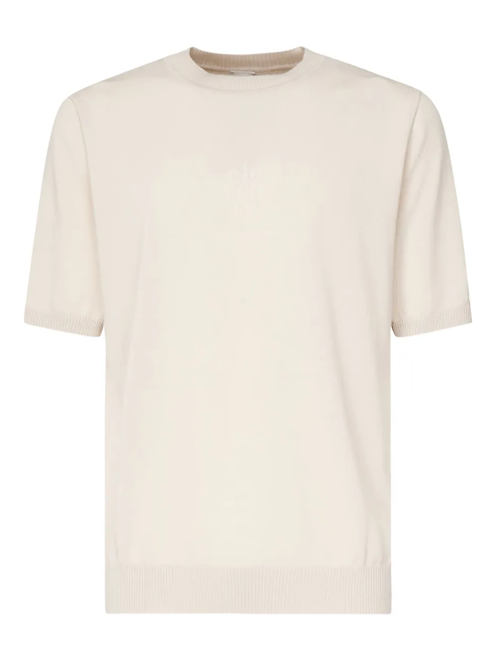 Футболка с воротником в рубчик Eleventy, нейтральный
Футболка с воротником в рубчик Eleventy, нейтральный