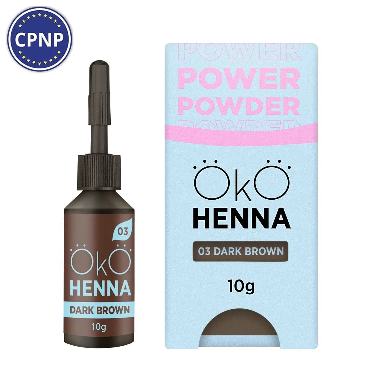 Хна для бровей OKO Power Powder № 03 10 г, темно-коричневый
Хна для бровей OKO Power Powder № 03 10 г, темно-коричневый