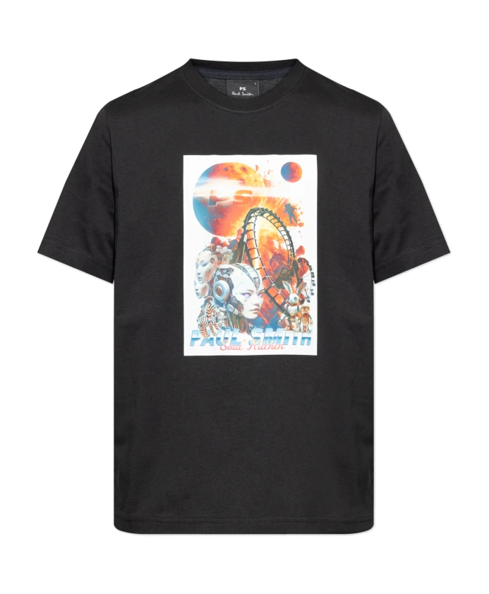 Футболка с ярким принтом Ps By Paul Smith, черный
Футболка с ярким принтом Ps By Paul Smith, черный