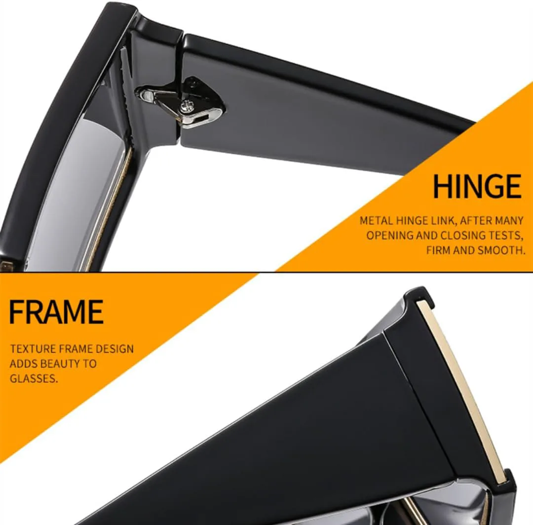 Большие солнцезащитные очки для женщин в винтажном стиле с зеркальными линзами, мужские солнцезащитные очки с защитой от УФ-излучения UV400 SZVVBKK, Blue
Большие солнцезащитные очки для женщин в винтажном стиле с зеркальными линзами, мужские солнцезащитные очки с защитой от УФ-излучения UV400 SZVVBKK, Blue