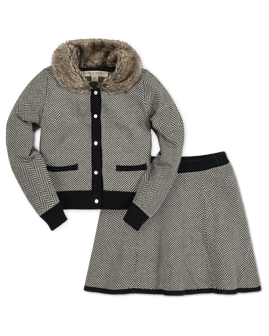 Комплект из кардигана и юбки-свитера Hope & Henry Hope & Henry, Multi
Комплект из кардигана и юбки-свитера Hope & Henry Hope & Henry, Multi