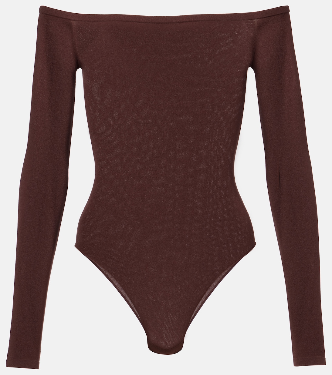 Боди с открытыми плечами Alaïa, Chocolat
Боди с открытыми плечами Alaïa, Chocolat