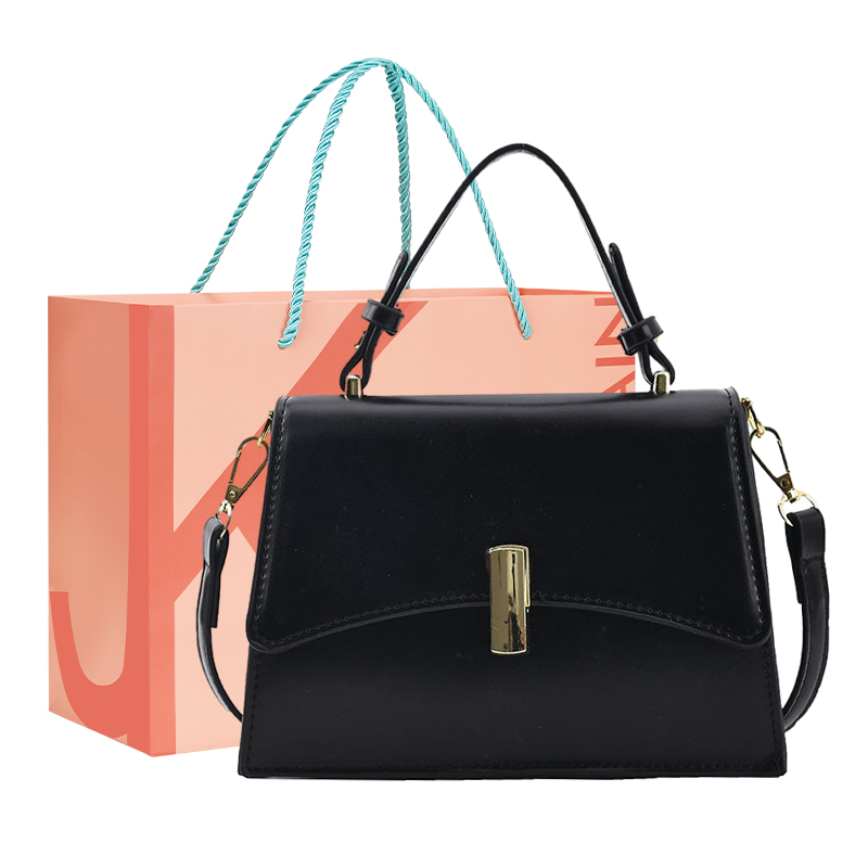 Сумка из искусственной кожи через плечо кросс-боди малого размера для женщин черный/коричневый JANE KLAIN 
Сумка из искусственной кожи через плечо кросс-боди малого размера для женщин черный/коричневый JANE KLAIN