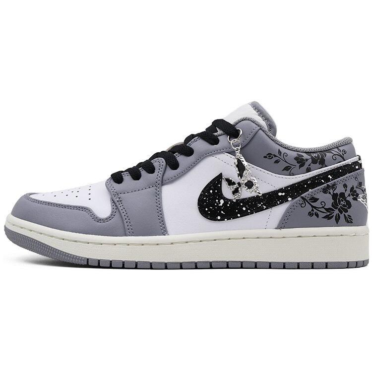Кроссовки Air Jordan 1 Vintage Basketball Shoes Men Low-top Black, серый/бежевый/черный
Кроссовки Air Jordan 1 Vintage Basketball Shoes Men Low-top Black, серый/бежевый/черный