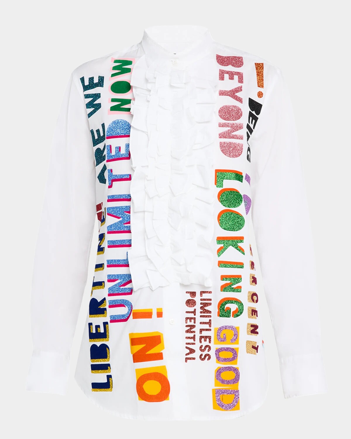 Деконструированная рубашка-смокинг с неограниченным потенциалом Libertine, цвет Wht
Деконструированная рубашка-смокинг с неограниченным потенциалом Libertine, цвет Wht