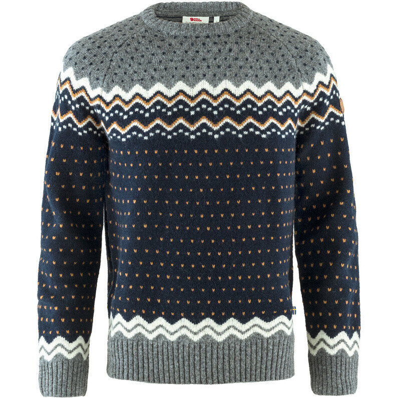 Мужской свитер Övik Knit Fjallraven, синий
Мужской свитер Övik Knit Fjallraven, синий