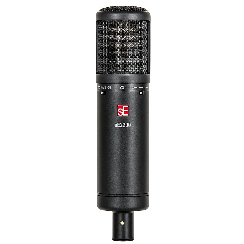 Конденсаторный микрофон sE Electronics sE2200 Large Diaphragm Cardioid Condenser Microphone
Конденсаторный микрофон sE Electronics sE2200 Large Diaphragm Cardioid Condenser Microphone