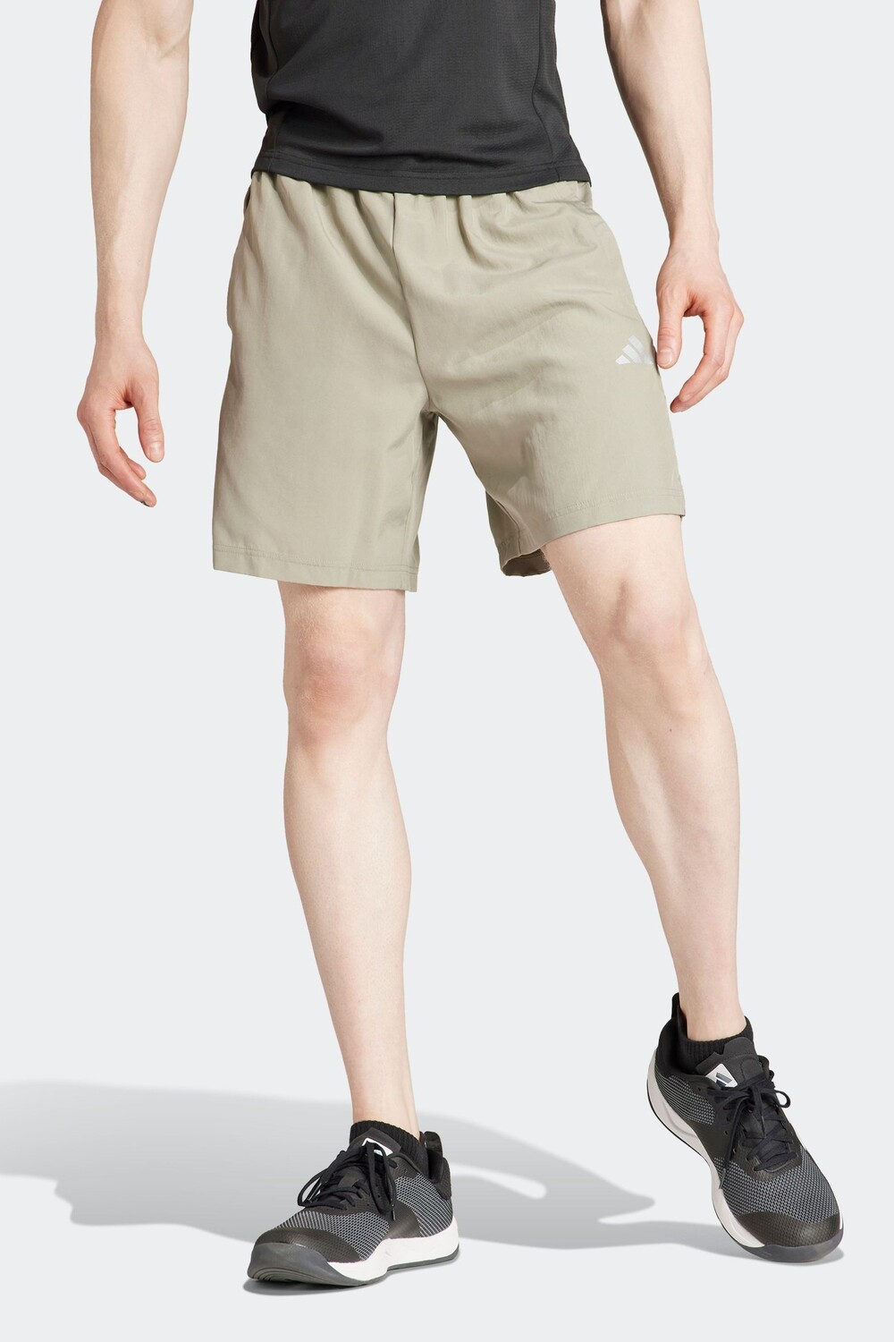 Тканевые тренировочные шорты Gym+ Adidas, бежевый
Тканевые тренировочные шорты Gym+ Adidas, бежевый