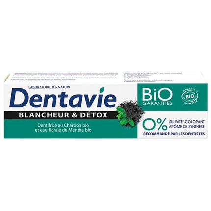 Зубная паста Dentavie Organic White & Detox 75 мл Markenlos
Зубная паста Dentavie Organic White & Detox 75 мл Markenlos