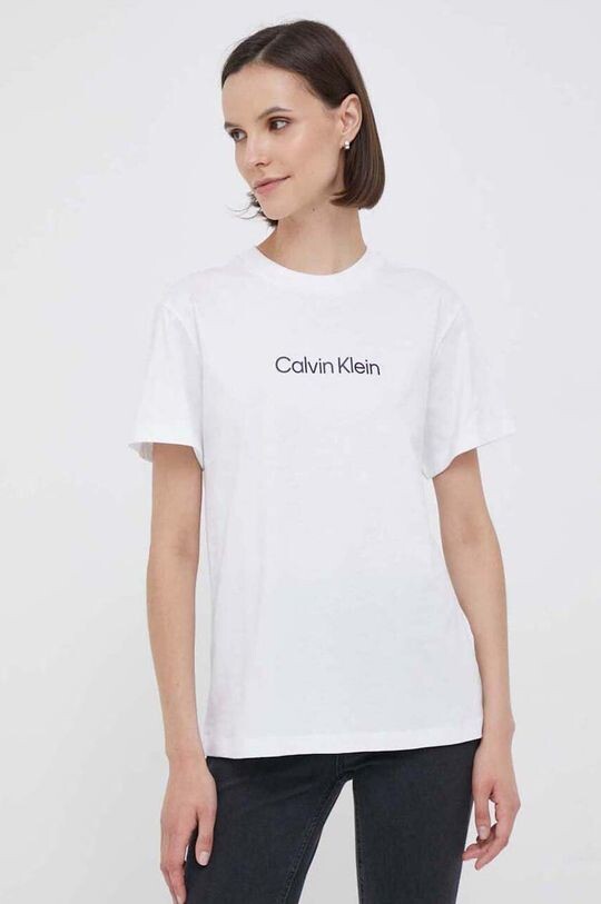 Хлопковая футболка Calvin Klein, белый
Хлопковая футболка Calvin Klein, белый