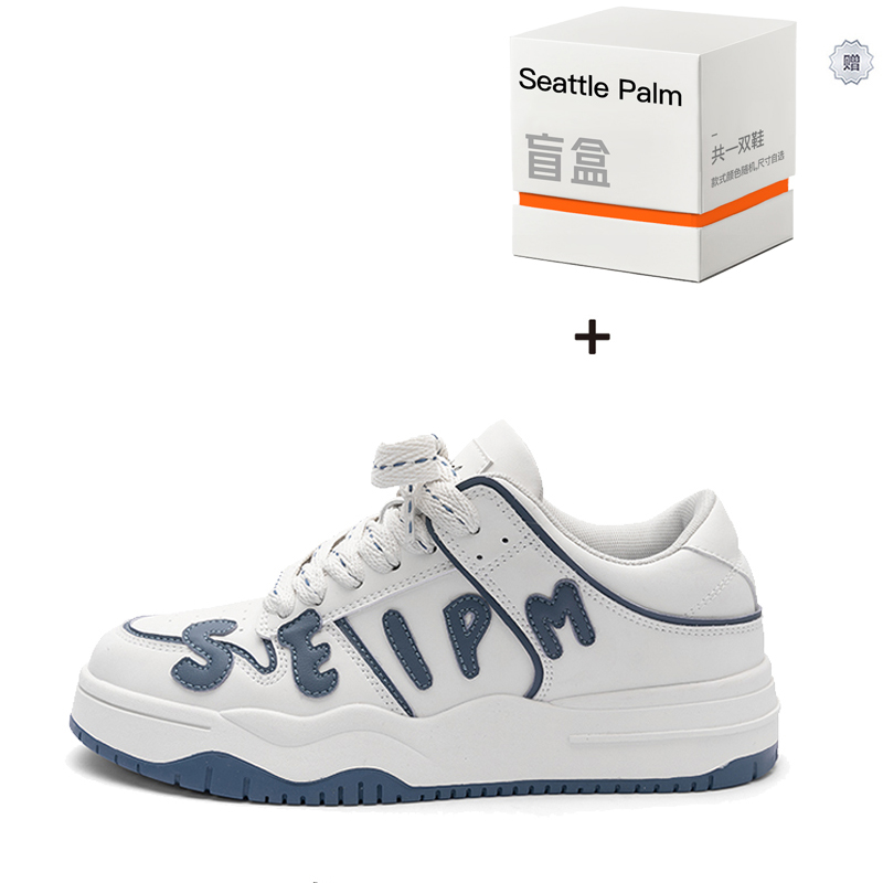 Seattle Palm Износостойкие противоскользящие скейтерские кеды унисекс бело-голубые (включая 1 упаковку кед из мистери бокса), цвет White Blue (Includes 1 Pack of Mystery Box Shoes)
Seattle Palm Износостойкие противоскользящие скейтерские кеды унисекс бело-голубые (включая 1 упаковку кед из мистери бокса), цвет White Blue (Includes 1 Pack of Mystery Box Shoes)