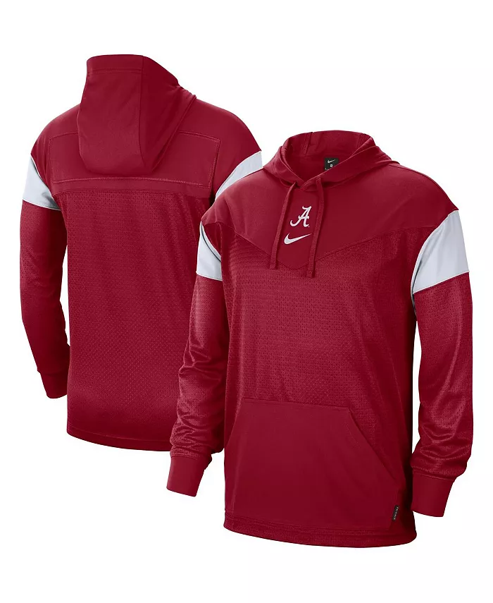 Мужской пуловер-худи Alabama Crimson Tide Sideline цвета малиновый Nike
Мужской пуловер-худи Alabama Crimson Tide Sideline цвета малиновый Nike