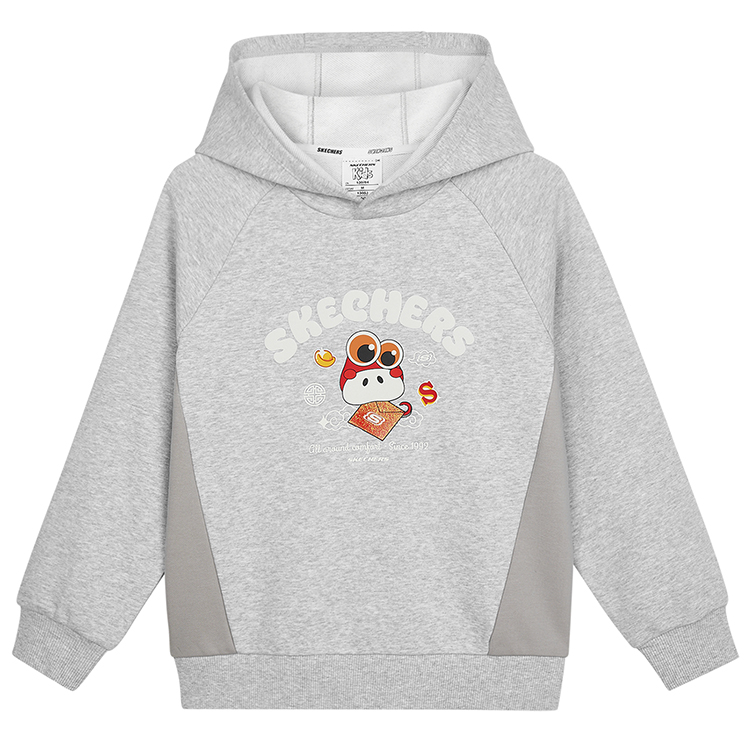 Sweatshirt Light Heather Gray Teenagers Skechers, серый
Sweatshirt Light Heather Gray Teenagers Skechers, серый