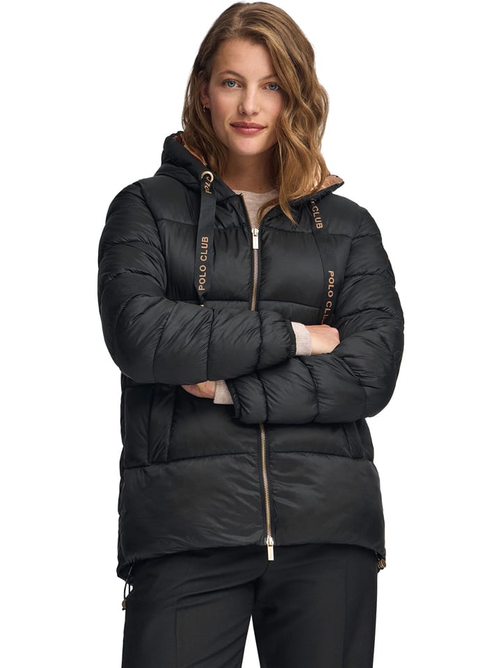 Polo Club Стеганая куртка черного цвета
Polo Club Стеганая куртка черного цвета