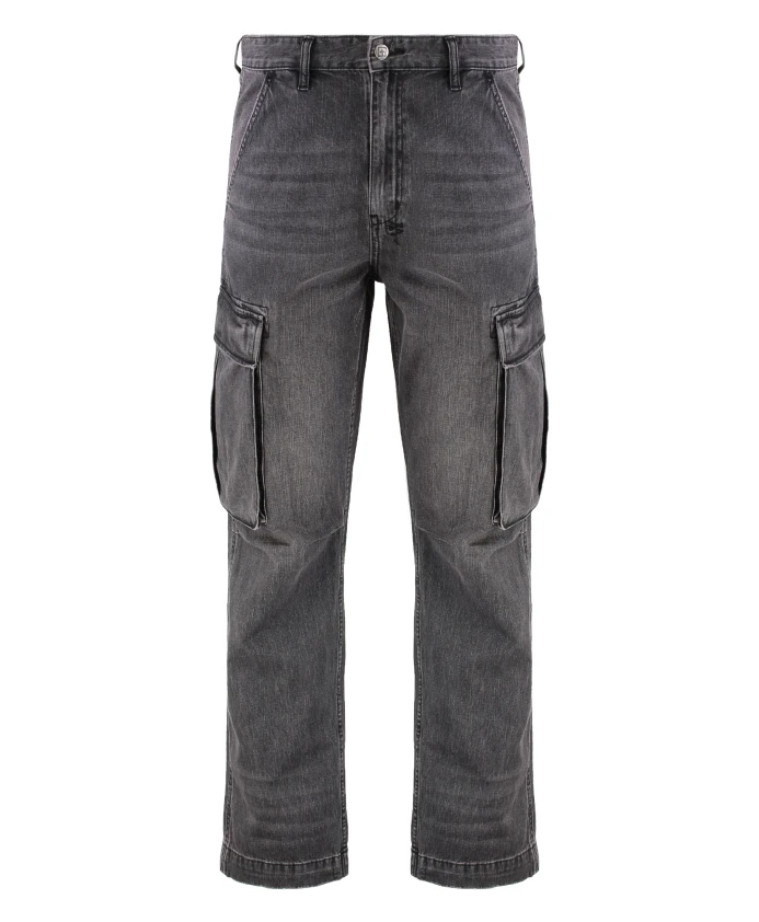 Прямые джинсы-карго с накладными карманами Ksubi, черный
Прямые джинсы-карго с накладными карманами Ksubi, черный