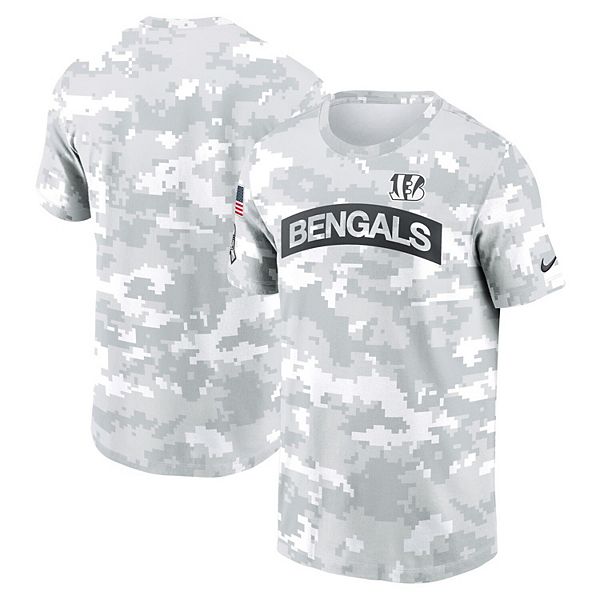 Мужская белая футболка Cincinnati Bengals 2024 Salute to Service Big & Tall Performance Nike
Мужская белая футболка Cincinnati Bengals 2024 Salute to Service Big & Tall Performance Nike