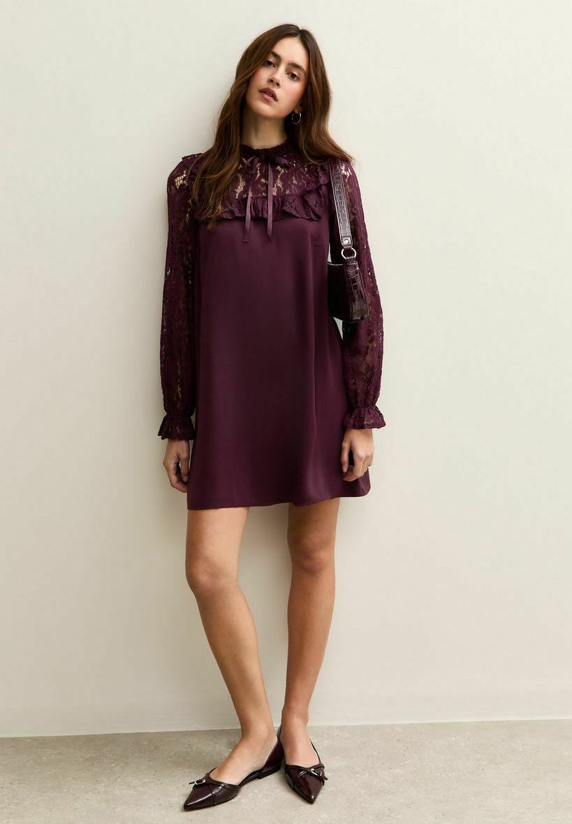 Платье New Look SLEEVE SMOCK MINI, Dark Purple
Платье New Look SLEEVE SMOCK MINI, Dark Purple