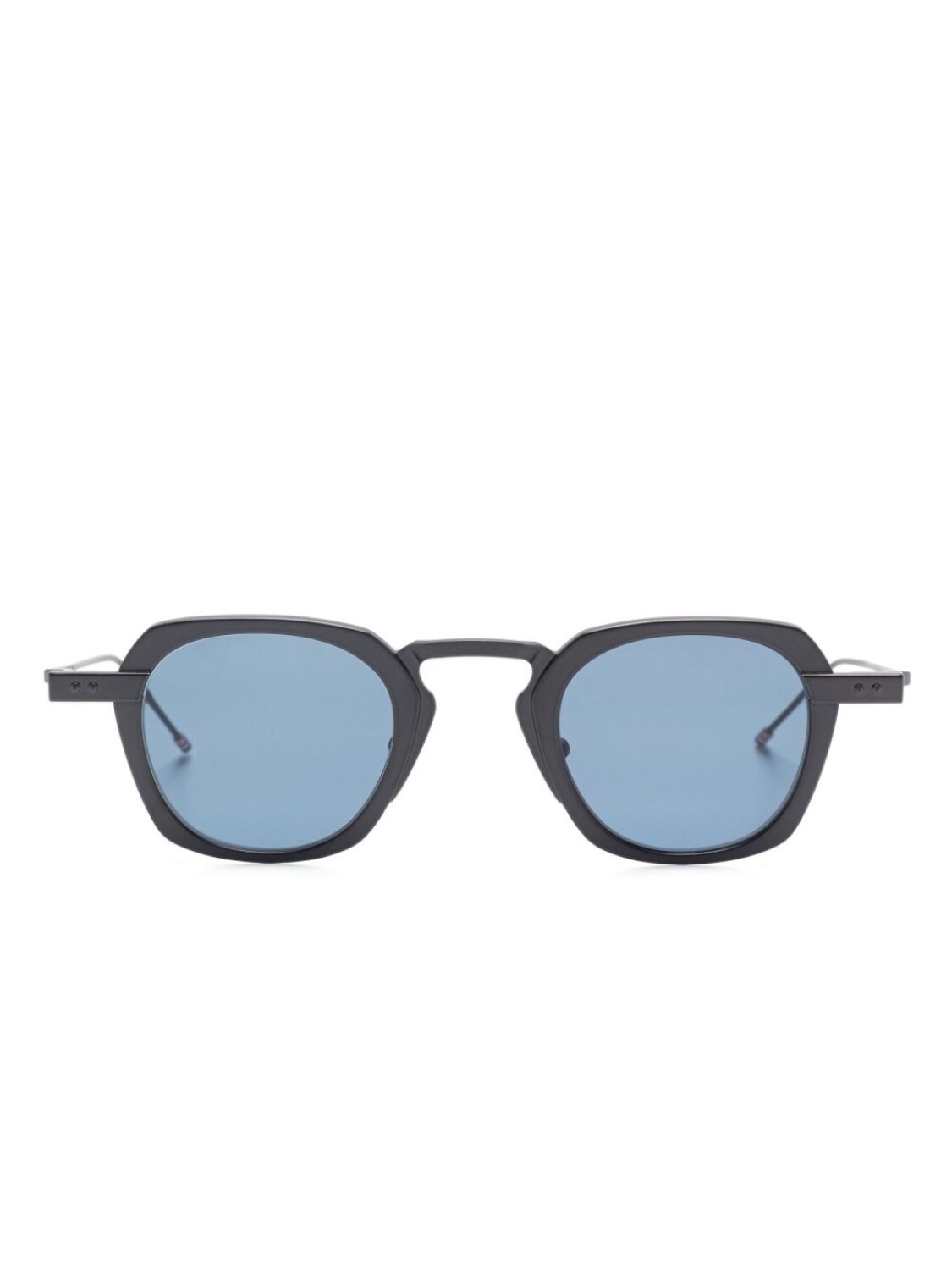 Thom Browne Eyewear солнцезащитные очки в круглой оправе 
Thom Browne Eyewear солнцезащитные очки в круглой оправе