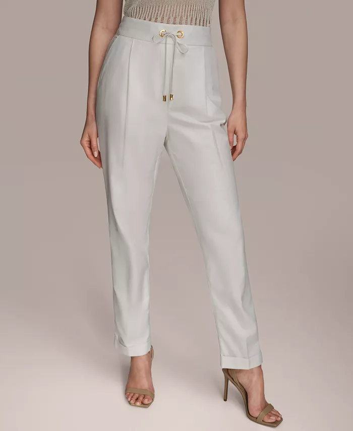 Женские брюки с манжетами на щиколотках и шнурком Donna Karan New York, коричневый/бежевый
Женские брюки с манжетами на щиколотках и шнурком Donna Karan New York, коричневый/бежевый