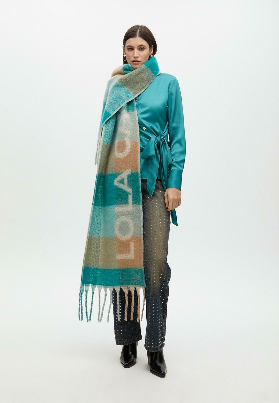 Шарф LOLA CASADEMUNT Scarf, Turquoise
Шарф LOLA CASADEMUNT Scarf, Turquoise