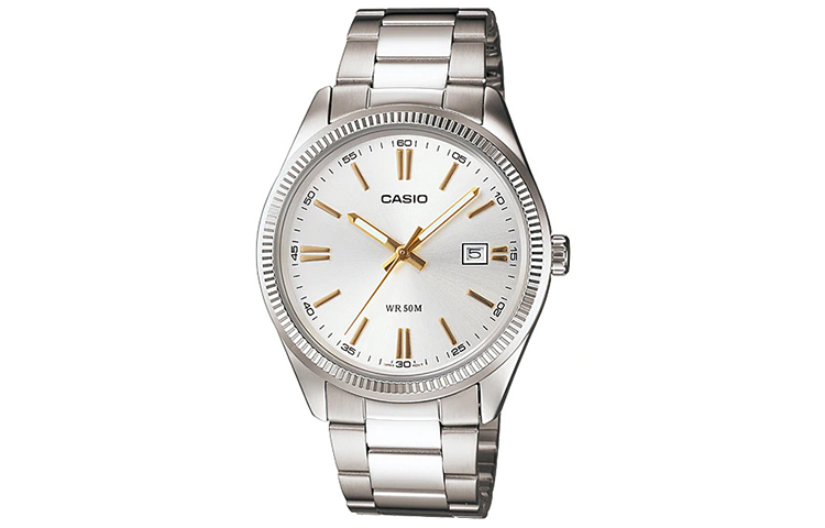 CASIO Часы G Shock MTP 1302D 7A2, Silver Dial
CASIO Часы G Shock MTP 1302D 7A2, Silver Dial