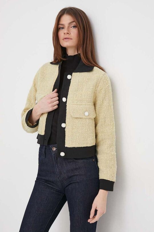 Блейзер с добавлением шерсти Sisley, желтый
Блейзер с добавлением шерсти Sisley, желтый