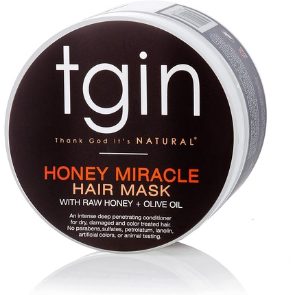 TGIN Honey Miracle Hair Mask Deep Conditioner 12 унций
TGIN Honey Miracle Hair Mask Deep Conditioner 12 унций