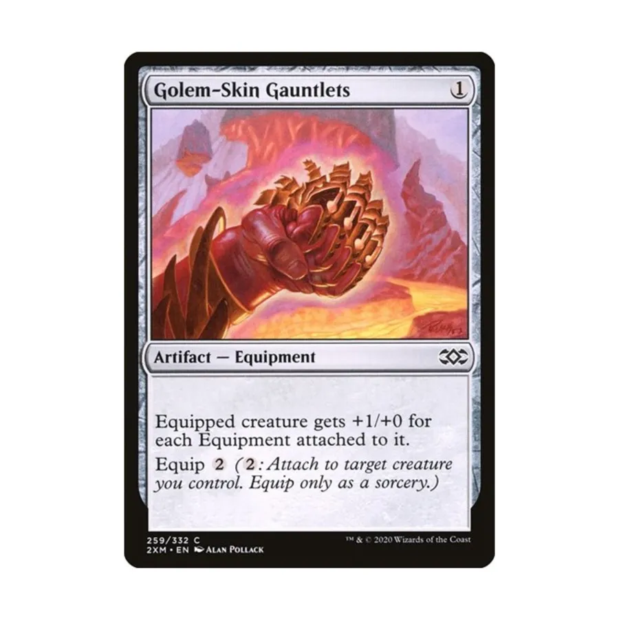 CCG Рукавицы из кожи голема (С) (Фольга), MTG - Double Masters
CCG Рукавицы из кожи голема (С) (Фольга), MTG - Double Masters