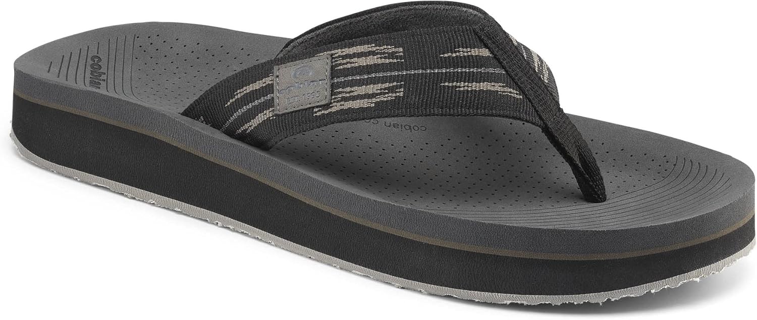 Мужские вьетнамки Cobian Camino Rise, черный
Мужские вьетнамки Cobian Camino Rise, черный