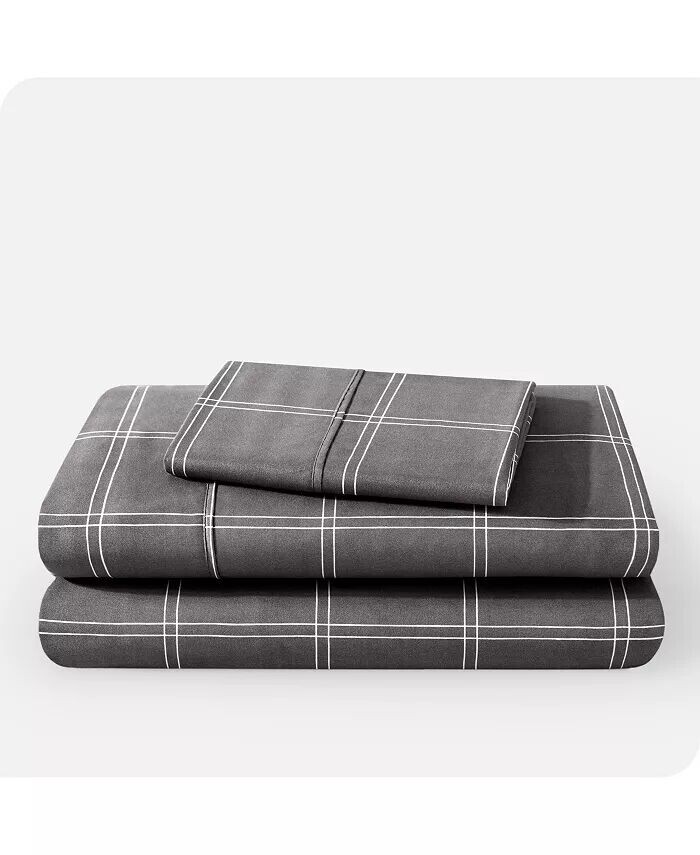 Ультрамягкий комплект простыней Twin XL с двойным брашированным принтом Bare Home, серый
Ультрамягкий комплект простыней Twin XL с двойным брашированным принтом Bare Home, серый