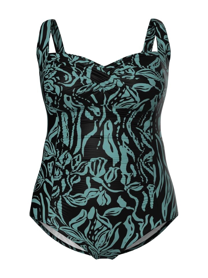 Купальник Ulla Popken Badeanzug, черный
Купальник Ulla Popken Badeanzug, черный