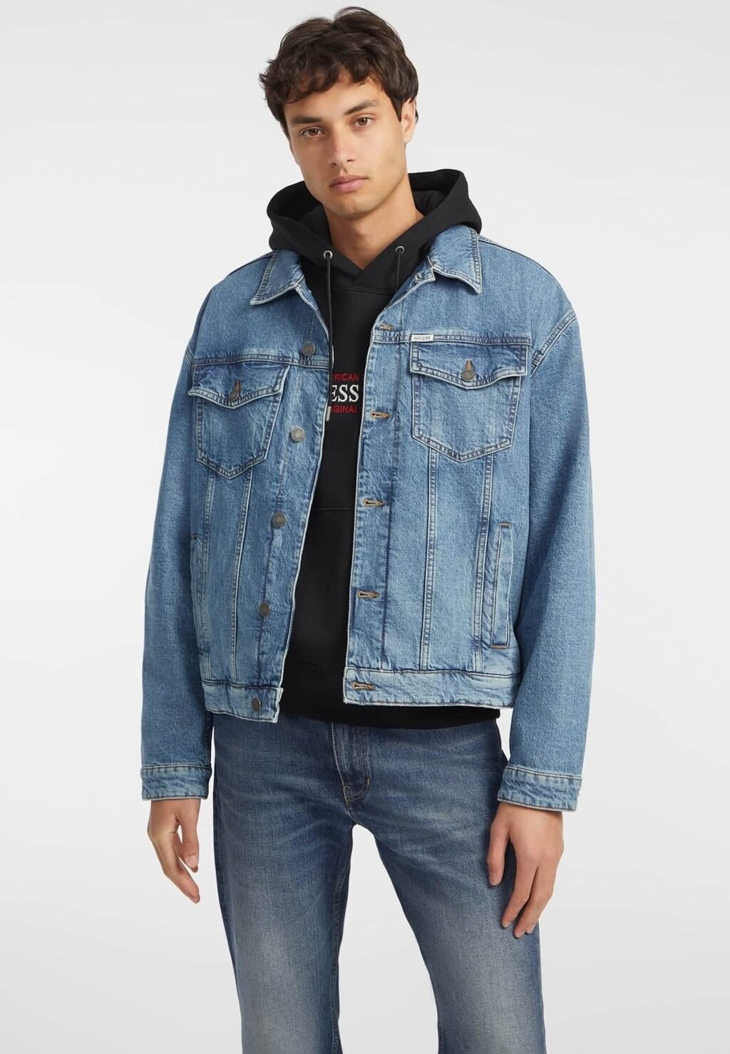 Спортивный свитер REG AMERICA TRAD Guess Jeans, черный
Спортивный свитер REG AMERICA TRAD Guess Jeans, черный