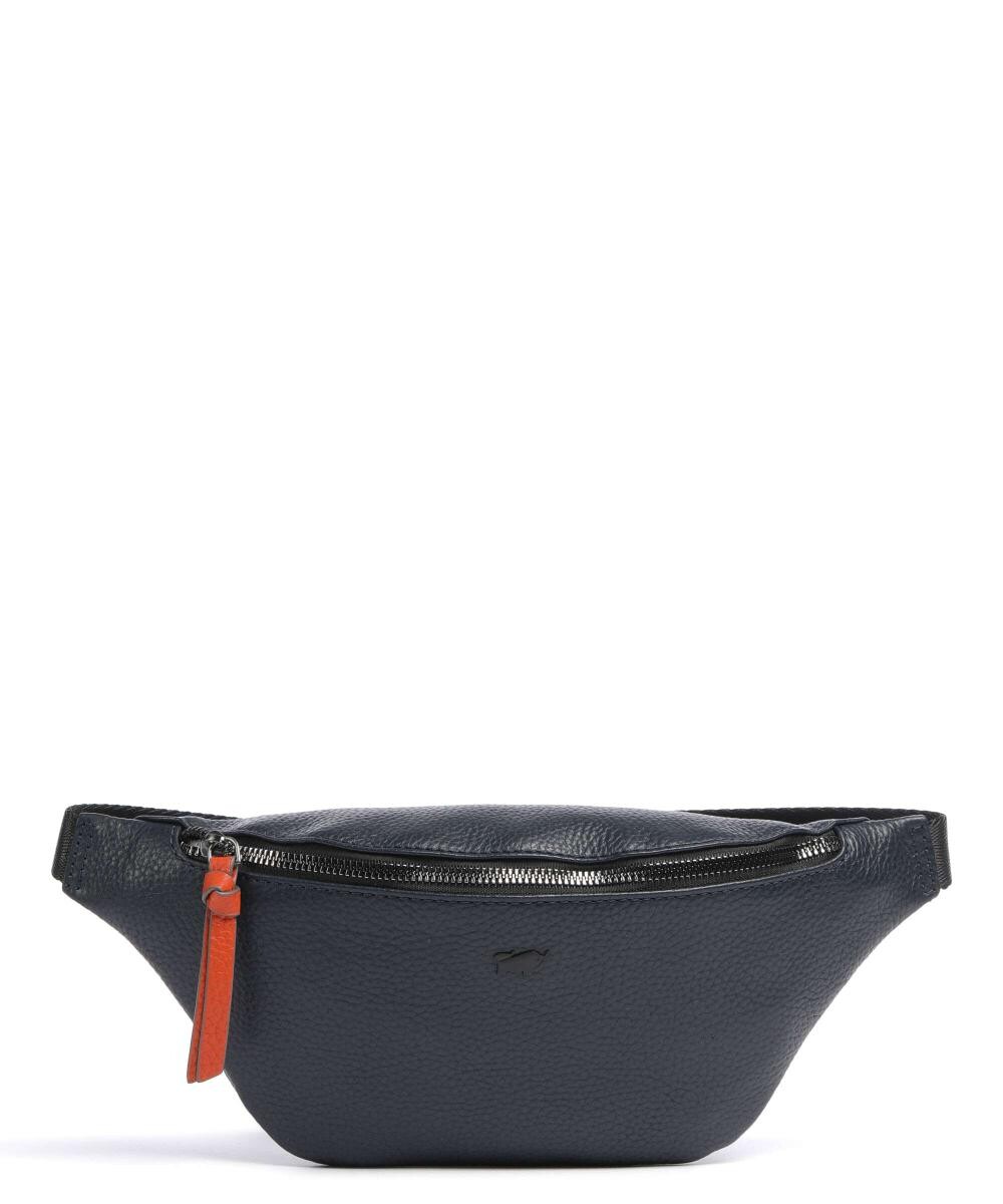 Поясная сумка Novara из зернистой яловой кожи. Braun Büffel, синий
Поясная сумка Novara из зернистой яловой кожи. Braun Büffel, синий