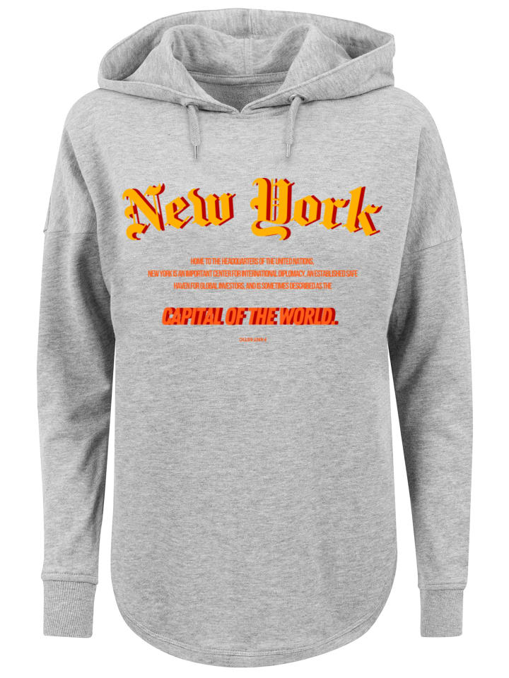 F4NT4STIC Худи оверсайз New York, серого цвета
F4NT4STIC Худи оверсайз New York, серого цвета