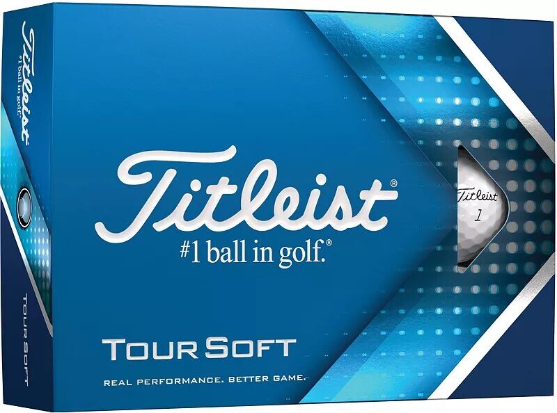 Мягкие мячи для гольфа Titleist Tour 2022, белый
Мягкие мячи для гольфа Titleist Tour 2022, белый