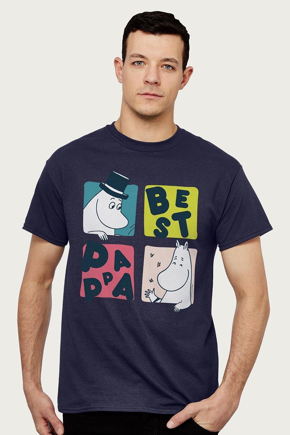Футболка «Муми-папа» с квадратами и темным текстом «День отца» Moomin, темно-синий
Футболка «Муми-папа» с квадратами и темным текстом «День отца» Moomin, темно-синий