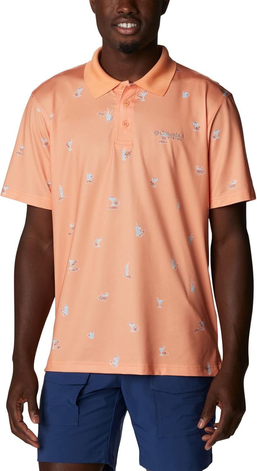 Мужское поло Columbia Super Skiff Cast, Bright Nectar Keyes Please Print
Мужское поло Columbia Super Skiff Cast, Bright Nectar Keyes Please Print