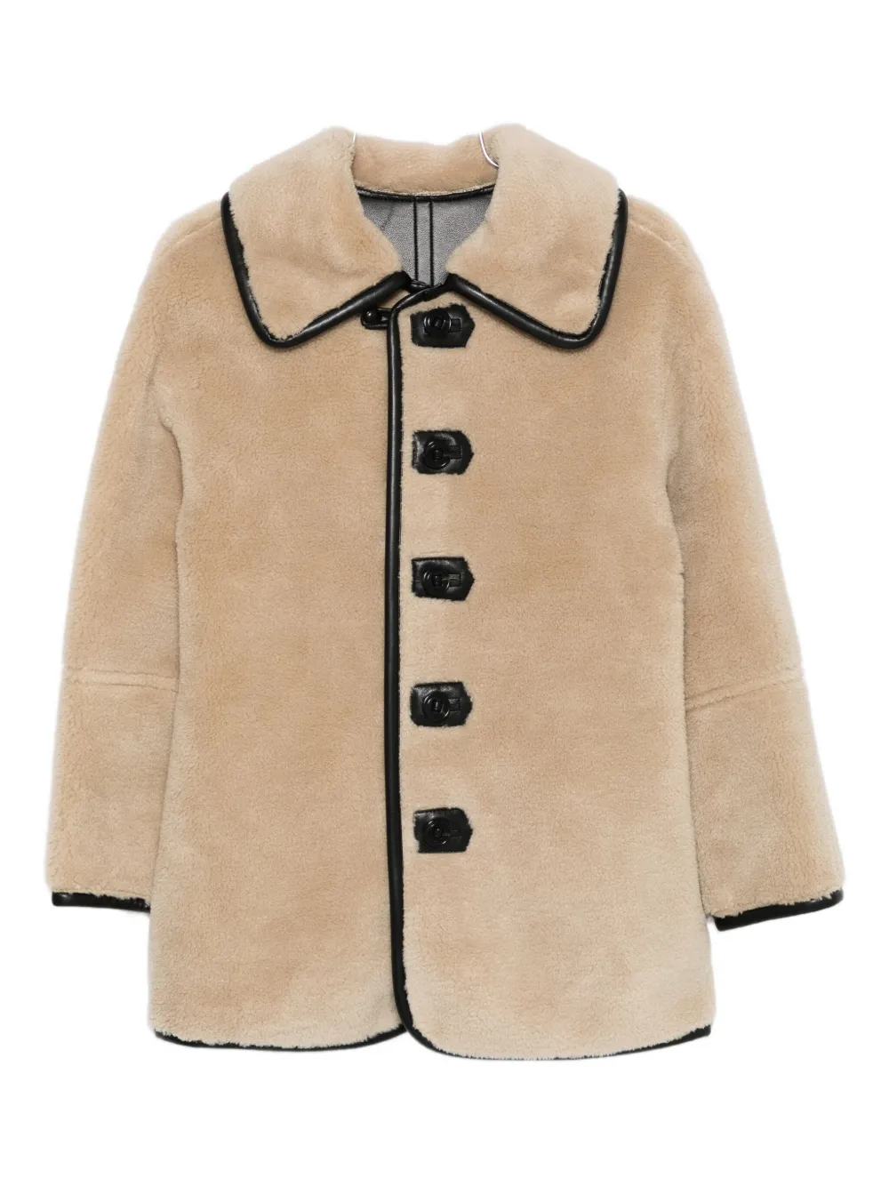 Куртка с контрастной кожаной отделкой Low Classic, нейтральный
Куртка с контрастной кожаной отделкой Low Classic, нейтральный